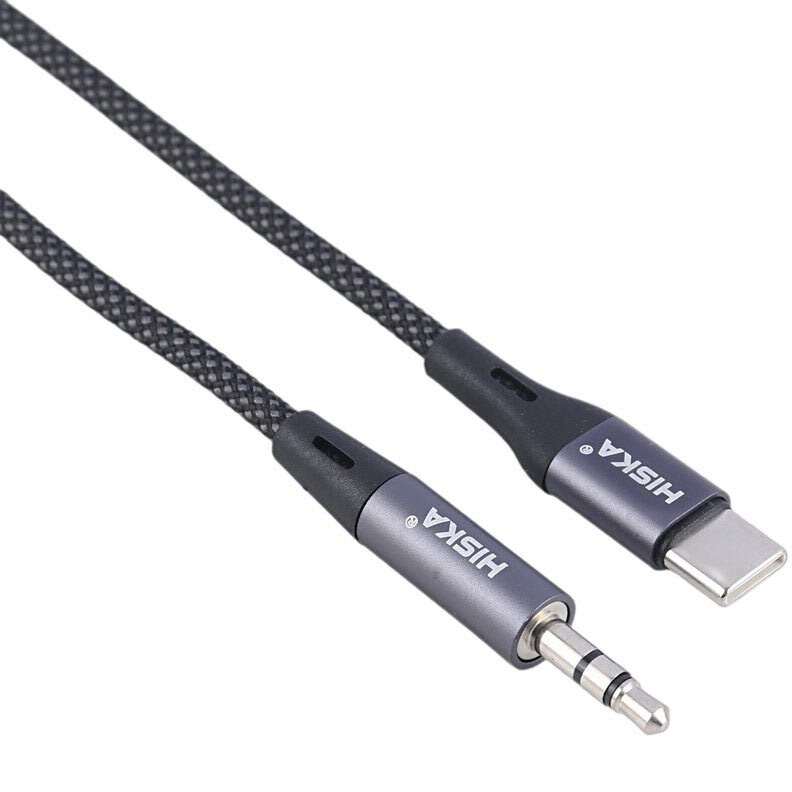کابل تبدیل USB-Cبه AUX  برند HISKA مدل W45